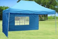 Delta Canopy F Model 10'x15' Sky Blue - Pop Up Tent Pro Pop Up Tents