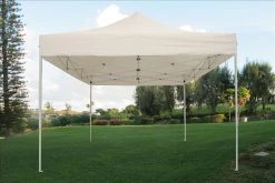 Delta Canopy Pop Up Tents E Model 10'x15' White - Pop Up Tent