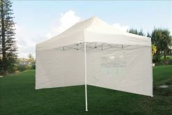 Delta Canopy Pop Up Tents E Model 10'x15' White - Pop Up Tent