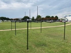 Deltacanopy Pop Up Tents D/W Model 10'x20' - Pop Up Tent Canopy Shelter Shade With Weight Bags And Storage Bag