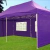 Delta Canopy Pop Up Tents F Model 10'x20' Purple - Pop Up Tent Pro