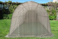 Delta Canopy Greenhouses Greenhouse 20'x10'+Sun Shade Cover - Round Top