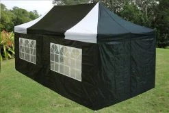 Deltacanopy Pop Up Tents D/W Model 10'x20' - Pop Up Tent Canopy Shelter Shade With Weight Bags And Storage Bag