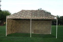 Delta Canopy F Model 10'x20' Camouflage - Pop Up Tent Pro