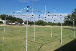 Delta Canopy Pop Up Tents E Model 10'x20' Black Checker - Pop Up Tent