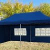 Delta Canopy Pop Up Tents E Model 10'x20' Navy Blue - Pop Up Tent