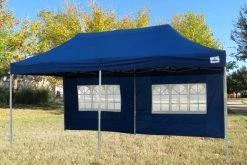 Delta Canopy Pop Up Tents E Model 10'x20' Navy Blue - Pop Up Tent