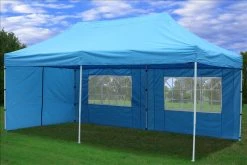 Delta Canopy F Model 10'x20' Sky Blue - Pop Up Tent Pro