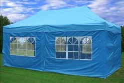Delta Canopy F Model 10'x20' Sky Blue - Pop Up Tent Pro