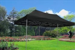 Delta Canopy Pop Up Tents F Model 10'x20' Black - Pop Up Tent Pro