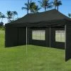 Delta Canopy E Model 10'x20' Black - Pop Up Tent Pop Up Tents