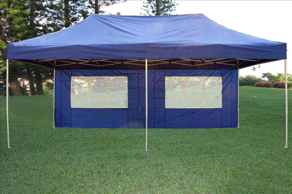 Delta Canopy E Model 10'x20' Blue - Pop Up Tent Pop Up Tents 3 Delta Canopy E Model 10'x20' Blue - Pop Up Tent Pop Up Tents