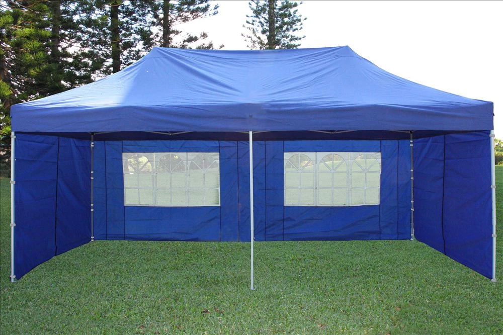 Delta Canopy E Model 10'x20' Blue - Pop Up Tent Pop Up Tents 5 Delta Canopy E Model 10'x20' Blue - Pop Up Tent Pop Up Tents