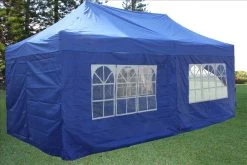 Delta Canopy E Model 10'x20' Blue - Pop Up Tent Pop Up Tents