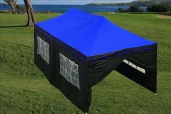 Delta Canopy Pop Up Tents F Model 10'x20' Blue Flame - Pop Up Tent Pro