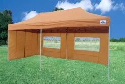 Delta Canopy F Model 10'x20' Burnt Orange - Pop Up Tent Pro