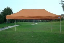 Delta Canopy Pop Up Tents E Model 10'x20' Burnt Orange - Pop Up Tent