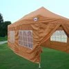 Delta Canopy Pop Up Tents E Model 10'x20' Burnt Orange - Pop Up Tent