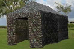 Delta Canopy Pop Up Tents E Model 10'x20' Camouflage - Pop Up Tent