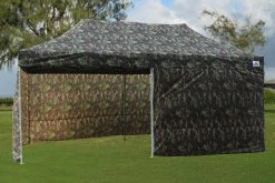 Delta Canopy Pop Up Tents E Model 10'x20' Camouflage - Pop Up Tent