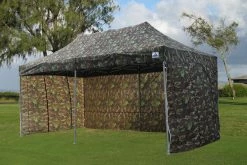 Delta Canopy Pop Up Tents E Model 10'x20' Camouflage - Pop Up Tent