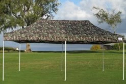 Delta Canopy Pop Up Tents E Model 10'x20' Camouflage - Pop Up Tent