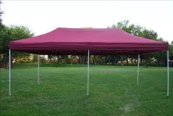 Delta Canopy F Model 10'x20' Maroon - Pop Up Tent Pro