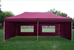 Delta Canopy F Model 10'x20' Maroon - Pop Up Tent Pro