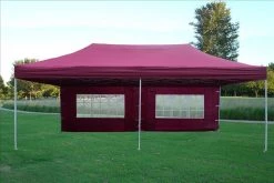 Delta Canopy E Model 10'x20' Maroon - Pop Up Tent