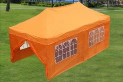 Delta Canopy E Model 10'x20' Orange - Pop Up Tent Pop Up Tents