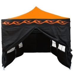 Deltacanopy Pop Up Tents D/W Model 10'x20' - Pop Up Tent Canopy Shelter Shade With Weight Bags And Storage Bag