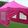Delta Canopy Pop Up Tents E Model 10'x20' Pink - Pop Up Tent