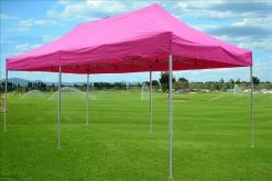 Delta Canopy F Model 10'x20' Pink - Pop Up Tent Pro Pop Up Tents