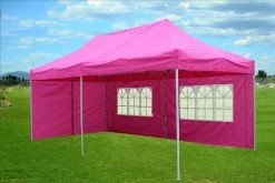 Delta Canopy F Model 10'x20' Pink - Pop Up Tent Pro Pop Up Tents
