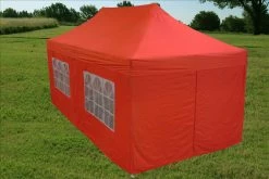 Delta Canopy E Model 10'x20' Red - Pop Up Tent Pop Up Tents