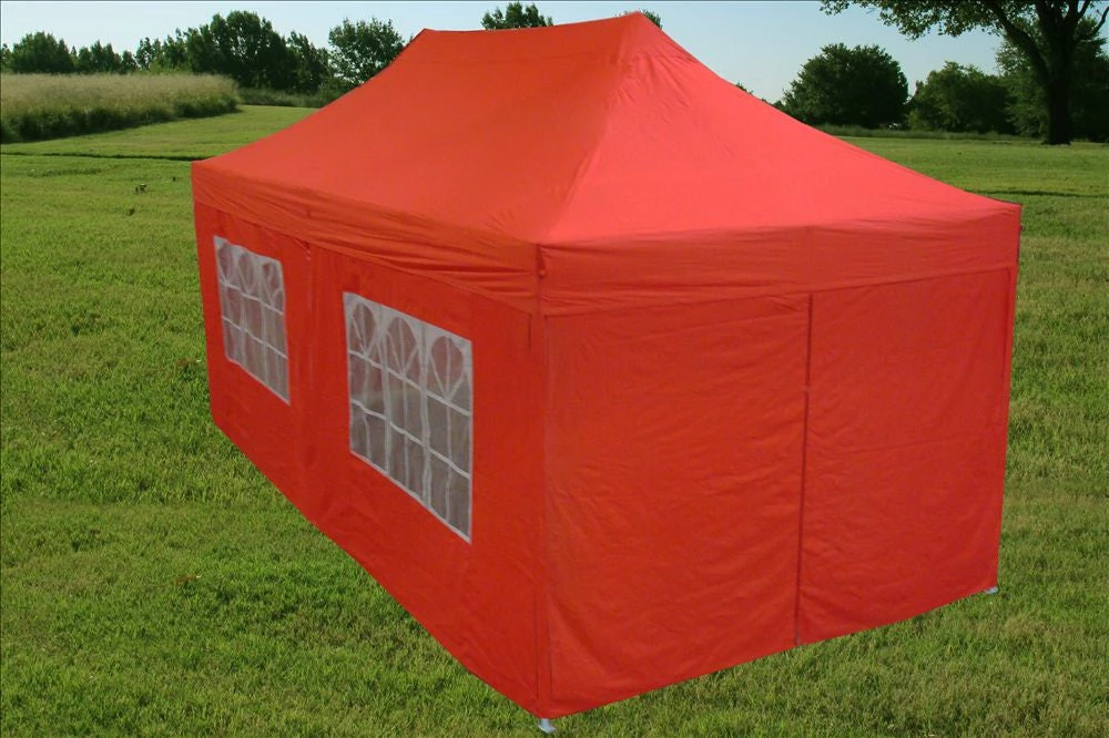 Delta Canopy E Model 10'x20' Red - Pop Up Tent Pop Up Tents 1 Delta Canopy E Model 10'x20' Red - Pop Up Tent Pop Up Tents