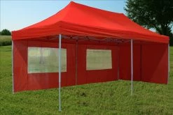 Delta Canopy E Model 10'x20' Red - Pop Up Tent Pop Up Tents