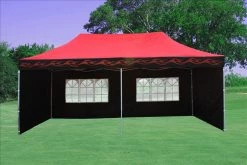 Delta Canopy F Model 10'x20' Red Flame - Pop Up Tent Pro 10 Delta Canopy F Model 10'x20' Red Flame - Pop Up Tent Pro