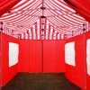 Delta Canopy F Model 10'x20' Red Stripe - Pop Up Tent Pro Pop Up Tents