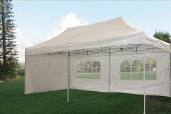 Delta Canopy Pop Up Tents E Model 10'x20' White - Pop Up Tent