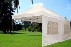 Delta Canopy F Model 10'x20' White - Pop Up Tent Pro Pop Up Tents