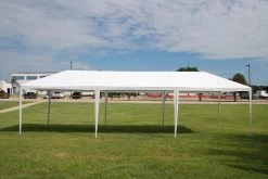 Delta Canopy Party Tents PE Tent 10'x30', 12'x30' & 15'x30' - Metal Connectors