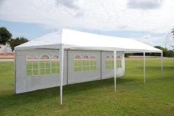 Delta Canopy Party Tents PE Tent 10'x30', 12'x30' & 15'x30' - Metal Connectors