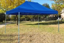 Delta Canopy E Model 10'x15' Blue - Pop Up Tent 15 Delta Canopy E Model 10'x15' Blue - Pop Up Tent
