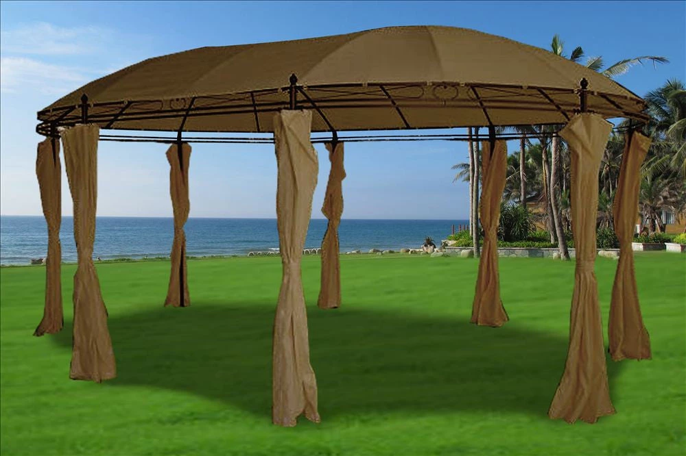 Delta Canopy Patio And Garden Gazebo Canopy 11'x17' 1 Delta Canopy Patio And Garden Gazebo Canopy 11'x17'