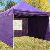 Delta Canopy F Model 10'x10' Purple - Pop Up Tent Pro Pop Up Tents