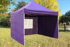 Delta Canopy F Model 10'x10' Purple - Pop Up Tent Pro Pop Up Tents