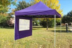 Delta Canopy F Model 10'x10' Purple - Pop Up Tent Pro Pop Up Tents