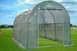 Delta Canopy Greenhouse 15'x7' - Walk In Nursery Greenhouses