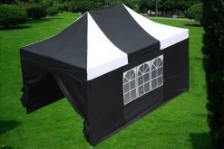 Delta Canopy E Model 10'x15' Black White - Pop Up Tent